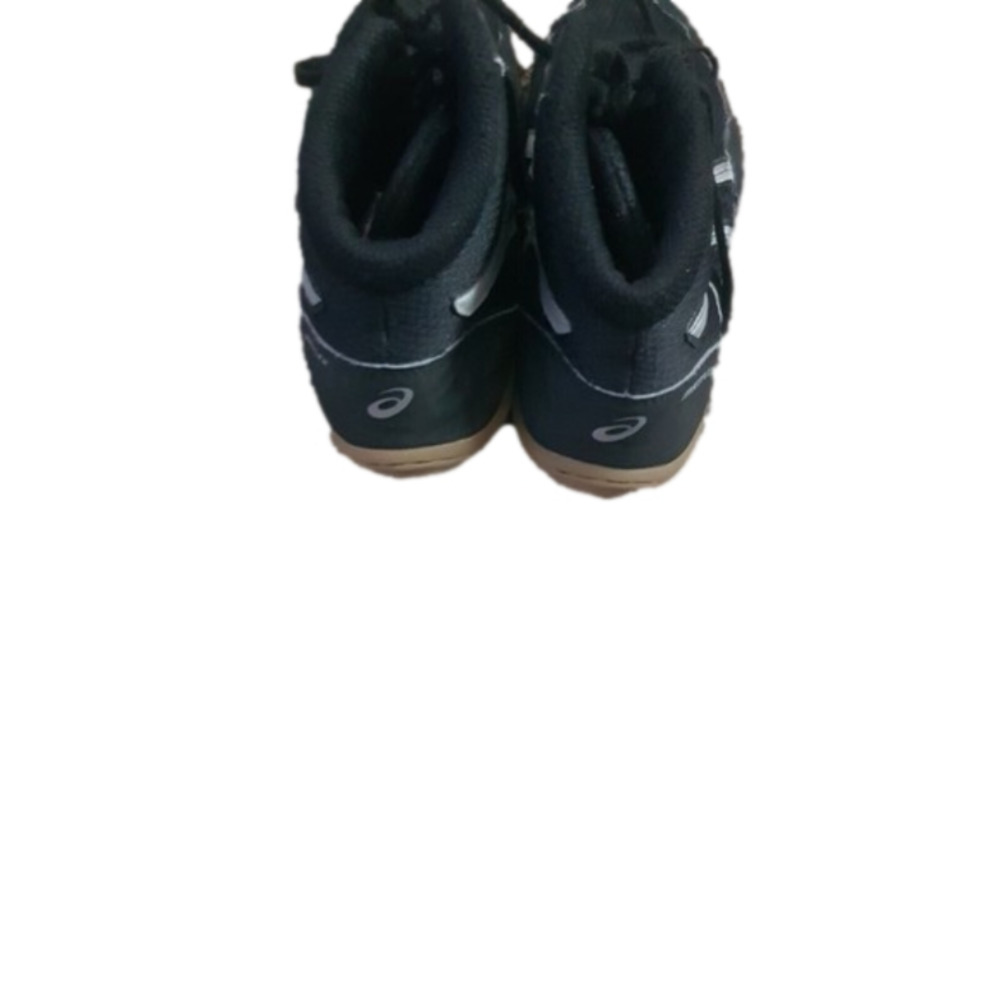 Asics Matflex Gym Shoes size 6 Black & White - Picture 3 of 6